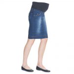 Maternity denim skirt amazon